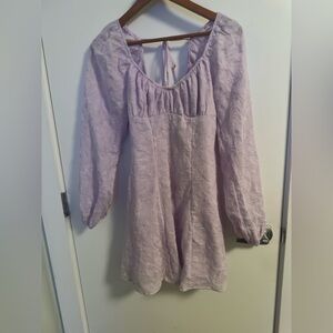 Lavender Women's Mini Dress